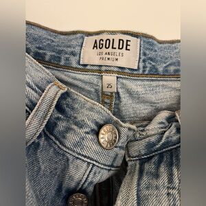 Agolde distressed jeans size 25